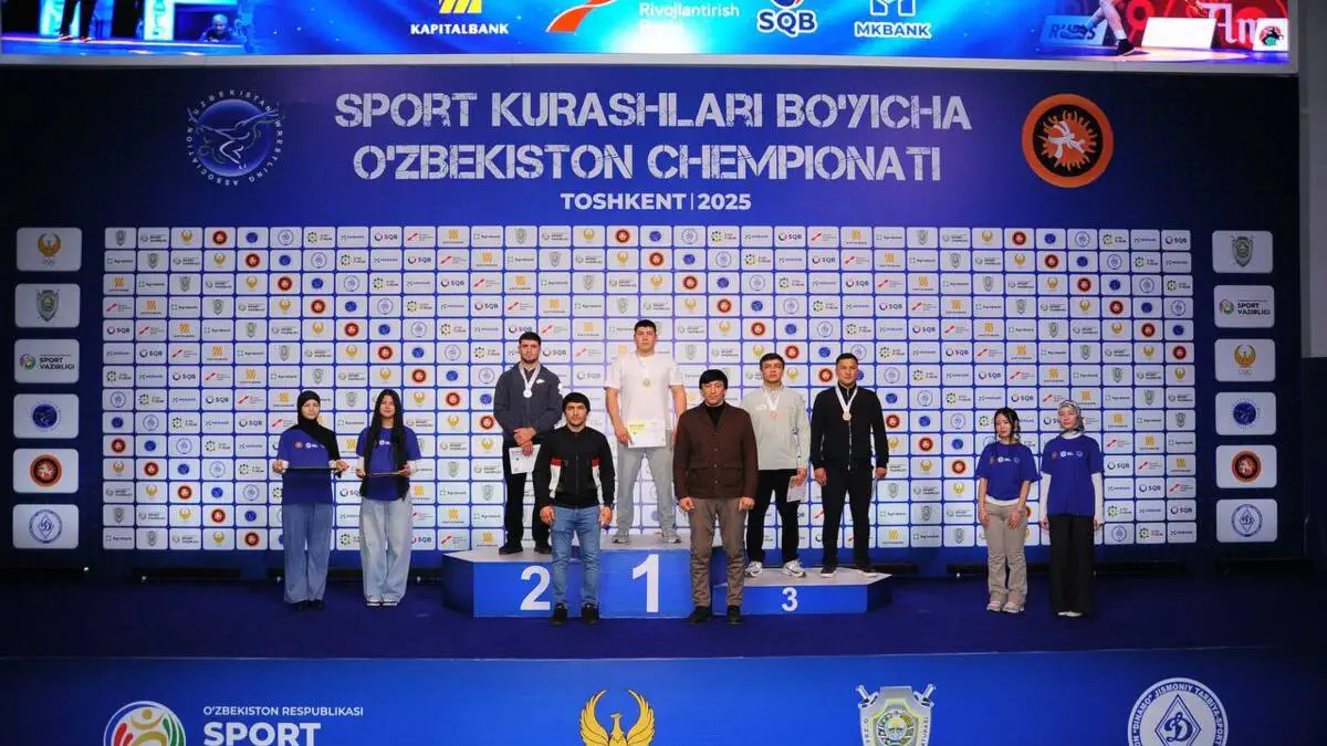 Erkin kurash boʻyicha erkaklar oʻrtasidagi bahslar yakunlandi