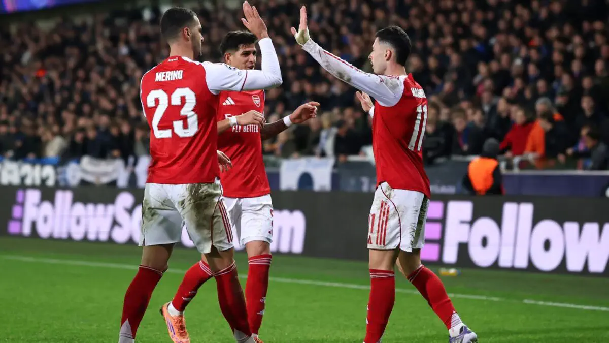 YChL. «Arsenal» safarda «Bryugge»ni yirik hisobda magʻlub etdi