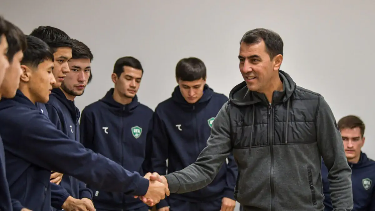 OʻFA rahbariyati Oʻzbekiston U-21 terma jamoasi aʼzolari bilan uchrashdi 