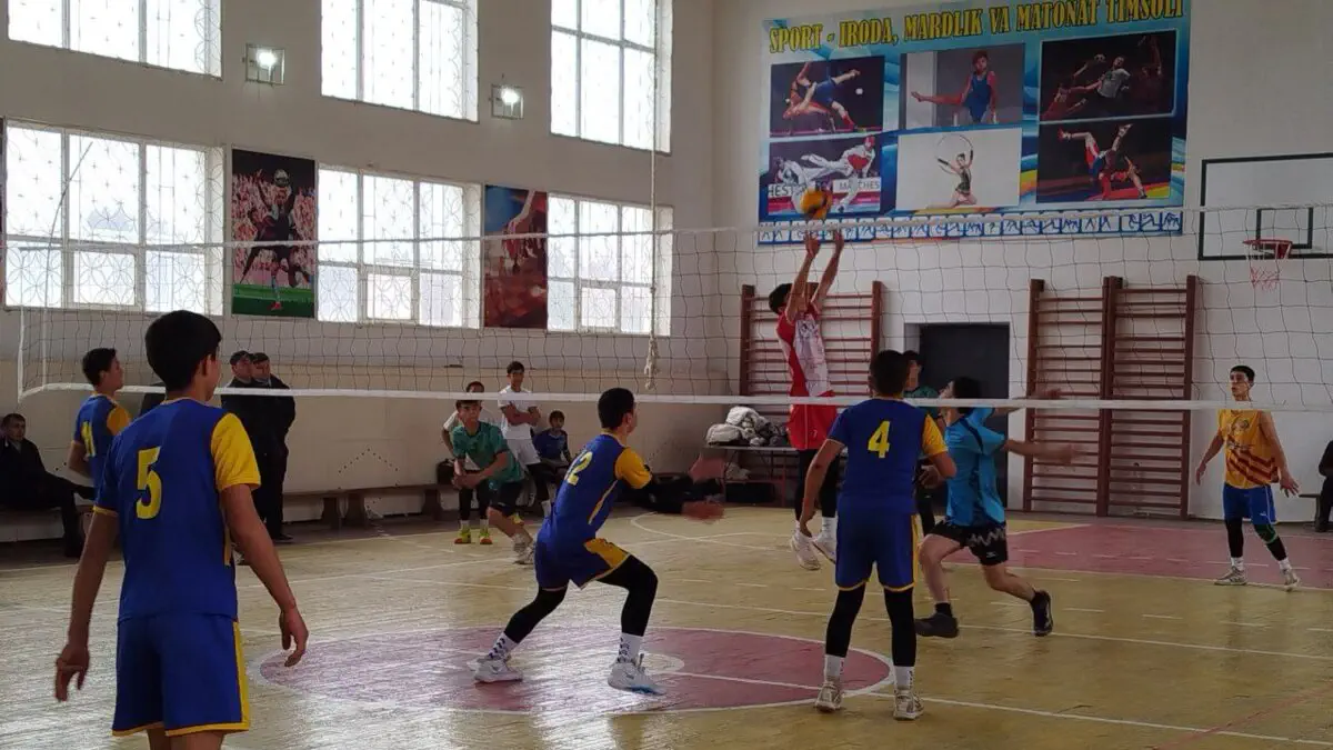 Voleybol. 2008–2010 yillarda tug‘ilgan o‘smirlar o‘rtasida “Qiziltepa tumani IIB boshlig‘i kubogi” musobaqasi bo‘lib o‘tdi