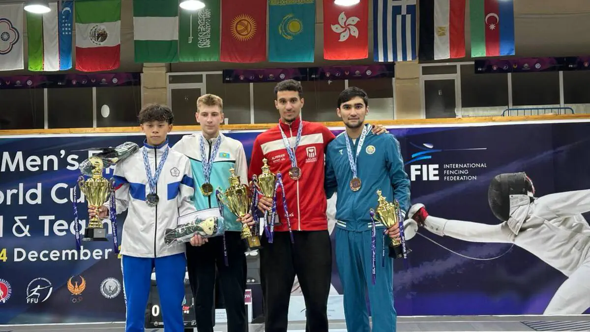 JK bosqichida spagachi qilichbozimizdan navbatdagi yutuq