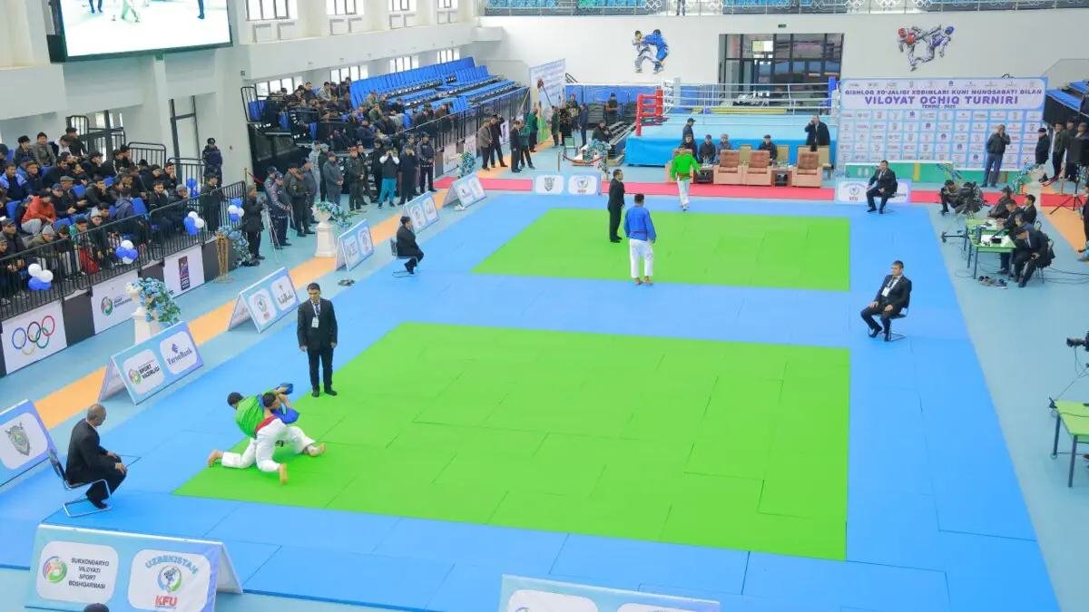 Qishloq xo‘jaligi xodimlari kuni bayrami munosabati bilan kurash musobaqasi bo'lib o'tdi
