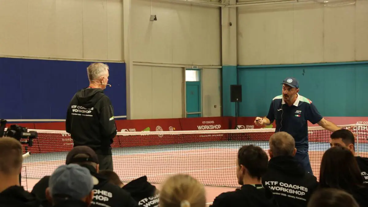 Tennis. OTF mutaxassislari Olmaotada o‘tkazilgan xalqaro dasturda ishtirok etdi