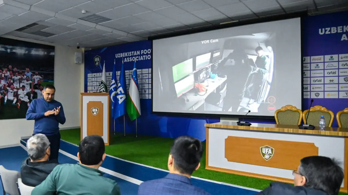 Futbol. Sharhlovchilar uchun o‘yin qoidalaridagi yangi o‘zgarishlar bo‘yicha seminar bo‘lib o‘tdi