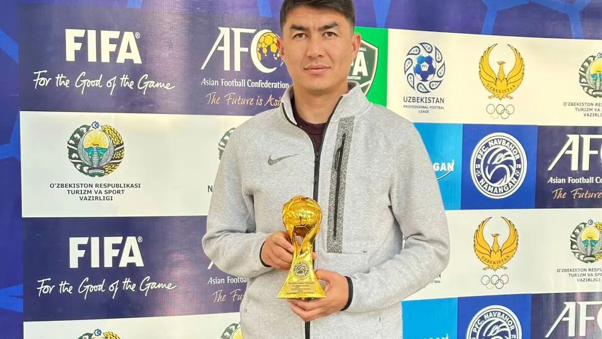 Abbosjon G‘ulomov taqdirlandi