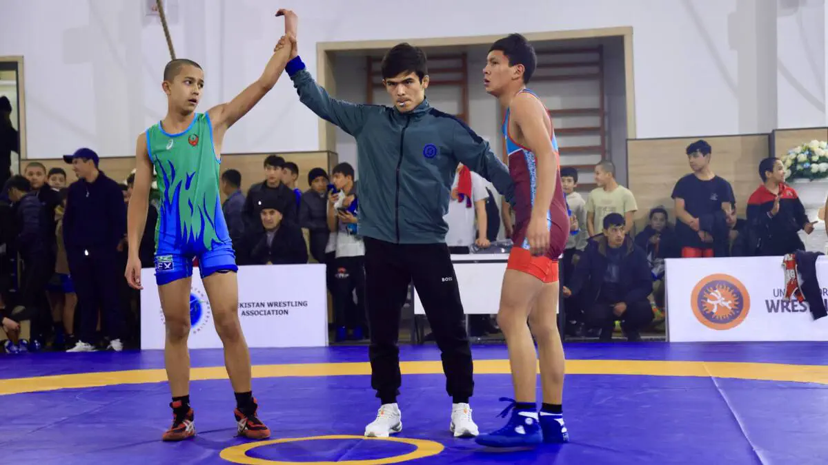 Erkin kurash. Andijonda sport seleksiyasi oyligi doirasida musobaqalar o‘tkazilmoqda