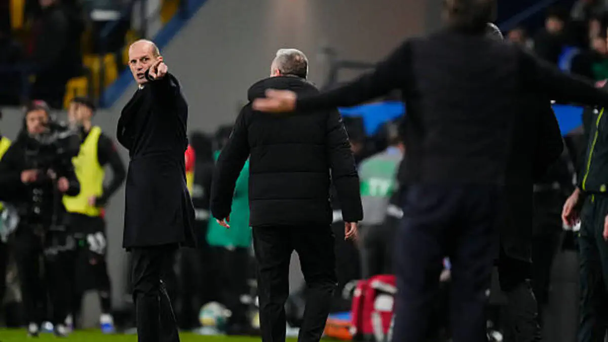 Massimiliano Allegri 10 000 yevro miqdorida jarimaga tortildi