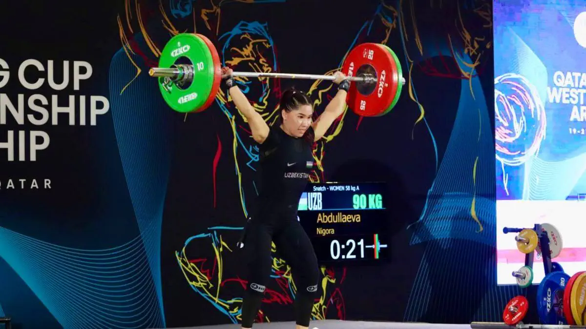  Nigora Abdullayeva «10th Qatar Weightlifting Cup» turniri sovrindori