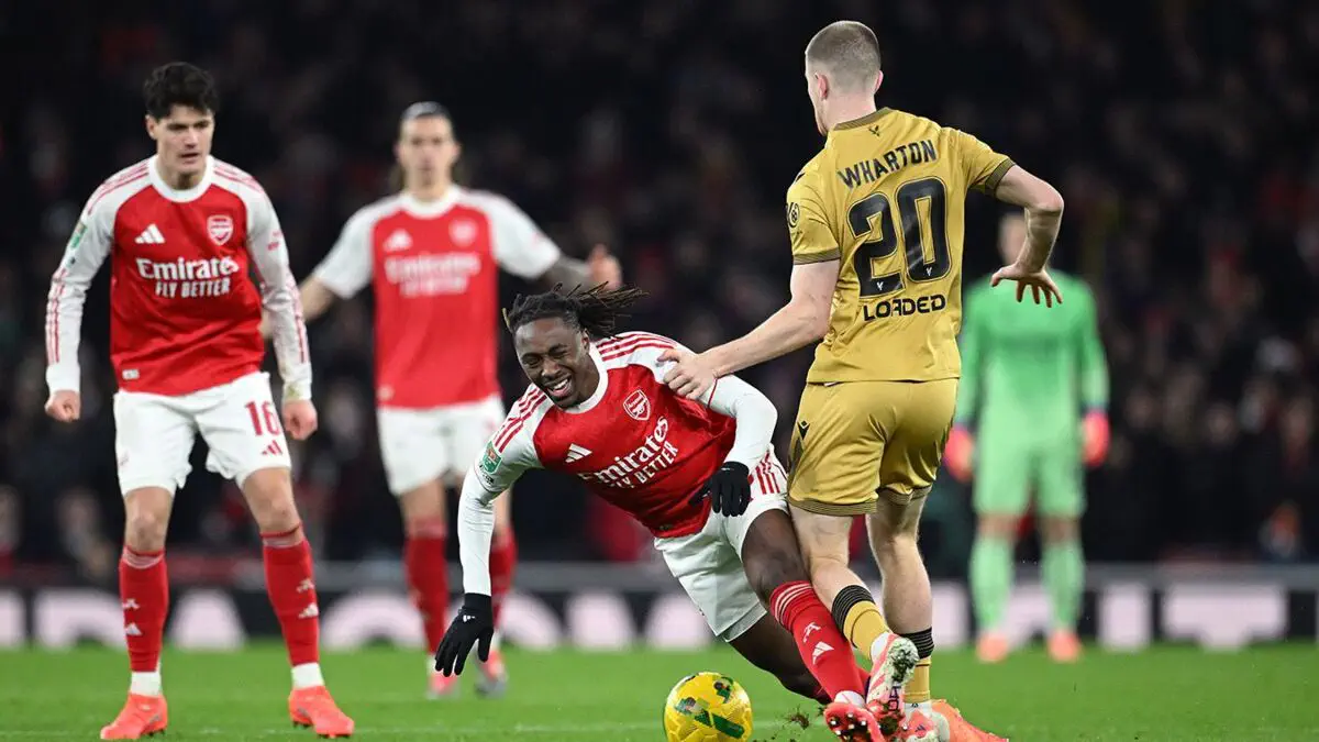 Angliya Liga kubogi. «Arsenal» penaltilar seriyasida «Kristal Pelas»ni magʻlub etib, yarimfinalga chiqdi