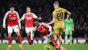 Angliya Liga kubogi. «Arsenal» penaltilar seriyasida «Kristal Pelas»ni magʻlub etib, yarimfinalga chiqdi