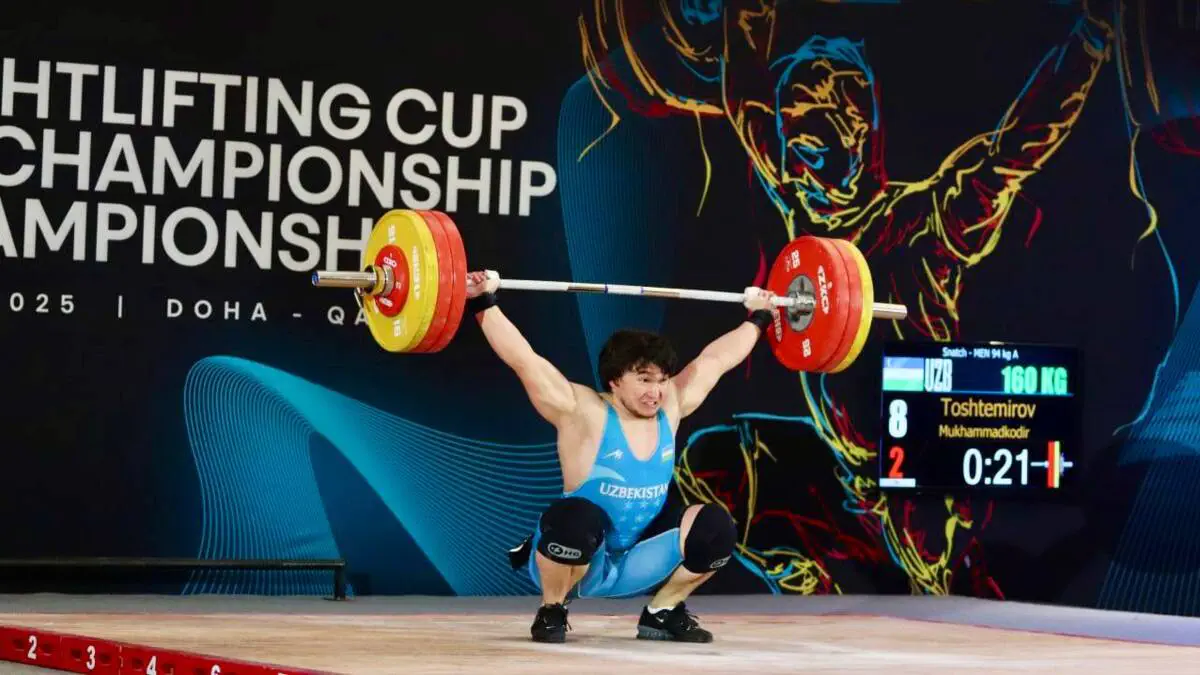 Muhammadqodir Toshtemirov — «10th Weightlifting Cup» turniri g‘olibi