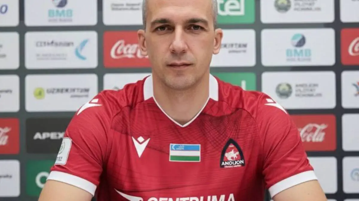 Dragan Cheran «Andijon» bilan shartnoma imzoladi