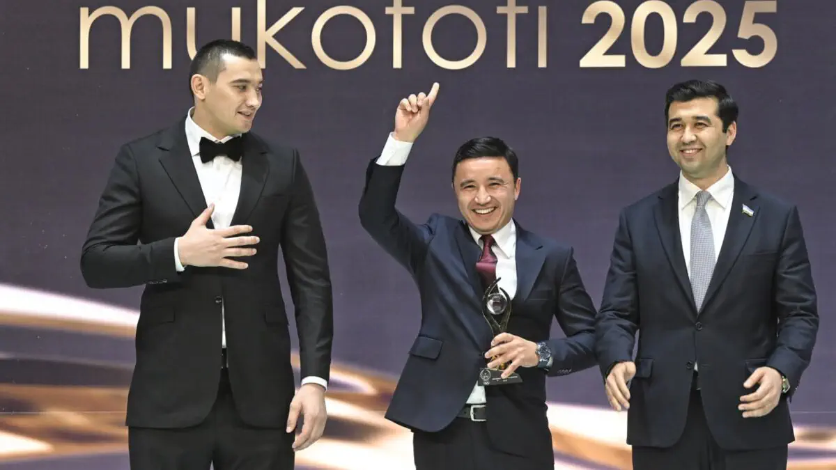 Milliy olimpiya qo‘mitasi tomonidan an’anaviy tarzda o‘tkaziladigan “Milliy sport mukofoti — 2025” tantanali marosimi bo‘lib o‘tdi.