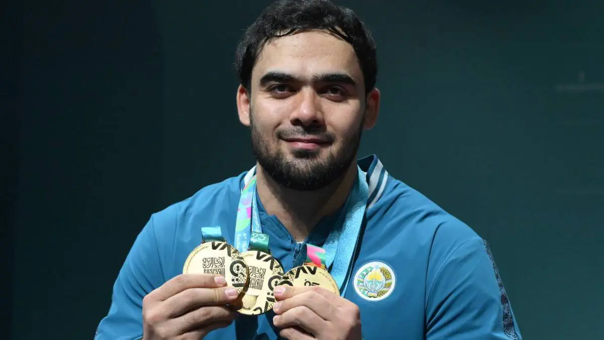 Og'ir atletika. “Yilning eng yaxshi erkak sportchisi” — Akbar Jo‘rayev