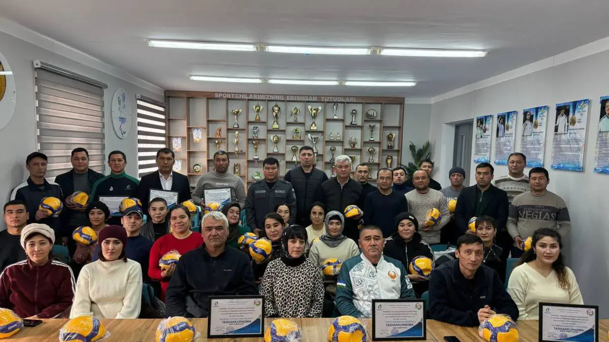 Namangan viloyatida voleybol sport turi bo‘yicha 2025 yil sarhisobi bo‘lib o‘tdi