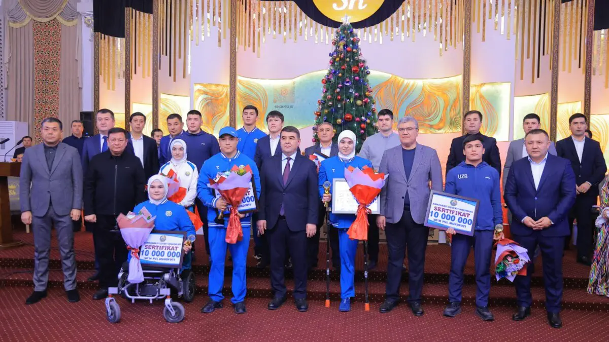 Namanganda 2025-yil yakunlari sarhisob qilinib, bir guruh sportchilar “Namangan iftixori” mukofoti bilan taqdirlandi