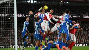 APL. «Arsenal» oʻz maydonida «Brayton»ni magʻlub etib, yana birinchi oʻringa qaytdi