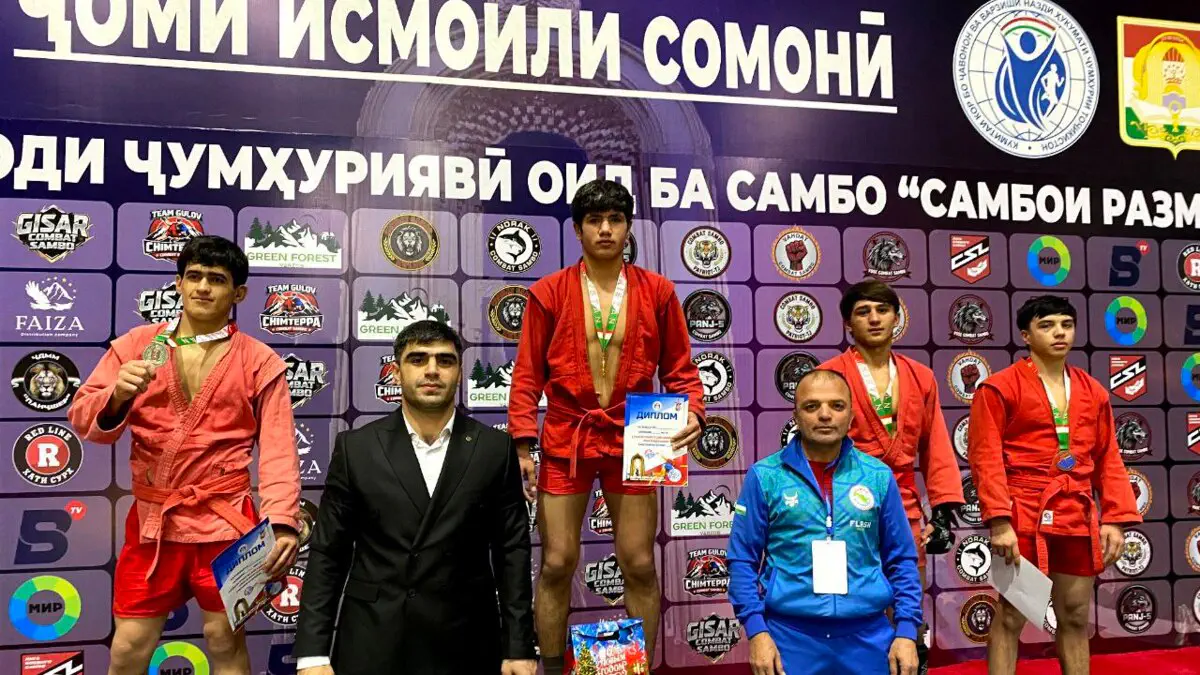 Yosh sambochilarimiz Dushanbedagi xalqaro turnirda 7 ta medal qo‘lga kiritishdi
