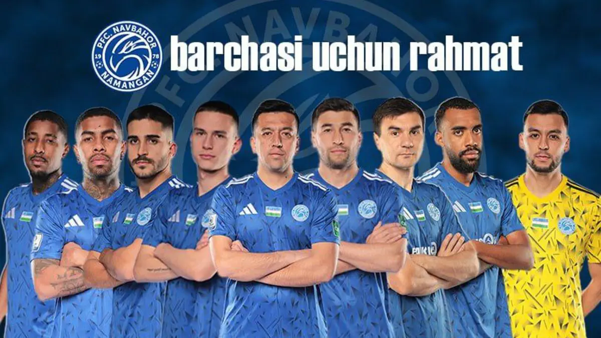 Namanganning Navbahor jamoasi safini bir necha futbolchilar tark etishdi