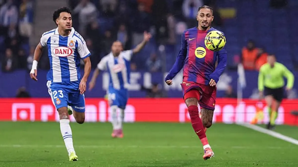 La Liga. Espanyol — Barcelona — 0:2 (video sharh)