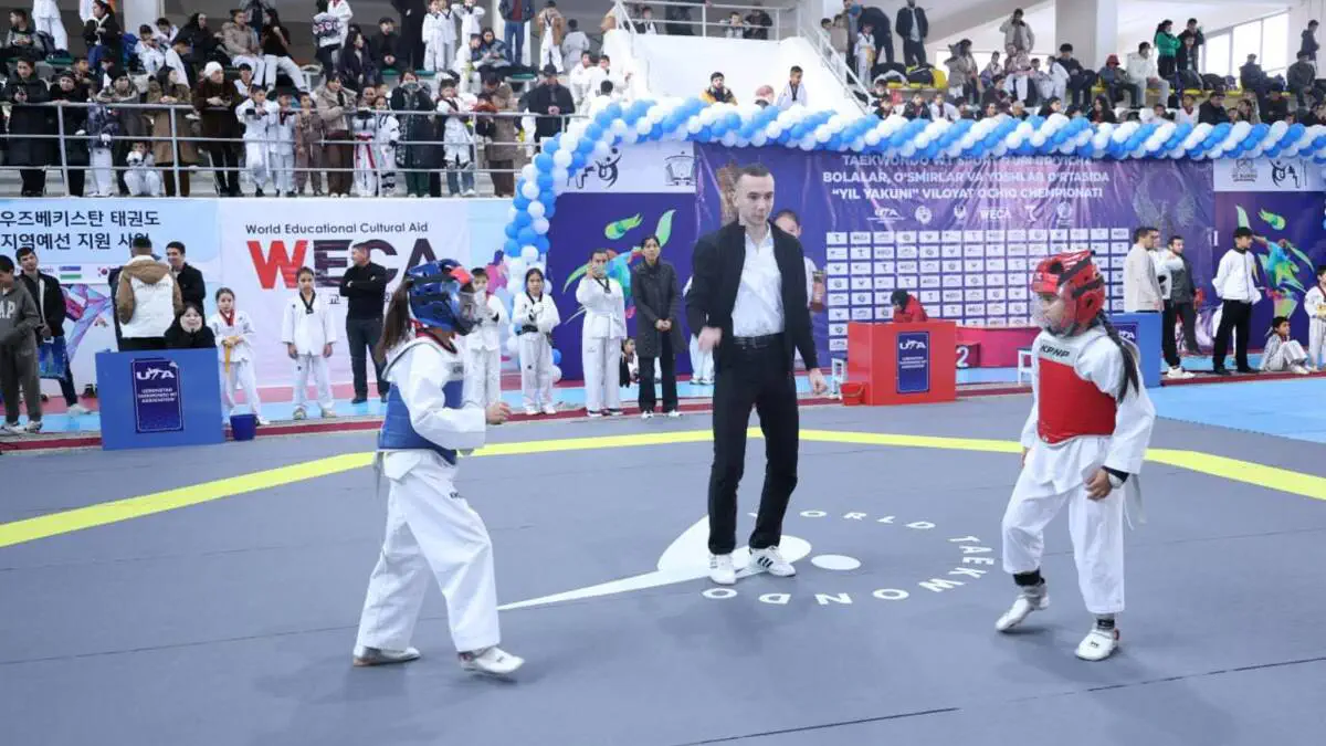 Taekvando. Buxoroda yil yakunlariga bag'ishlangan kichik turnir va tantanali tadbir o'tkazildi