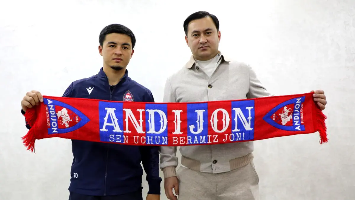 Andijon futbolchisi Abbos Abdugʻafforov bilan shartnoma uzaytirildi