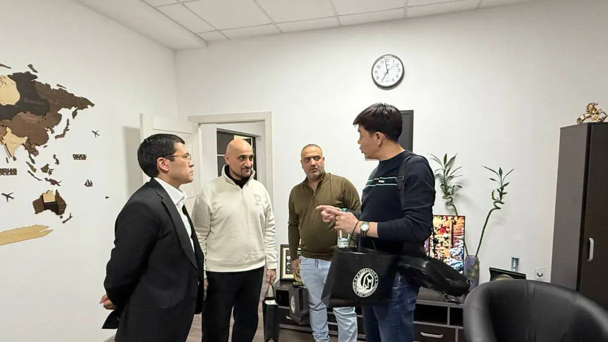 O’zbekiston karate WKF assotsiatsiyasi raisi martabali mehmonlar bilan uchrashdi