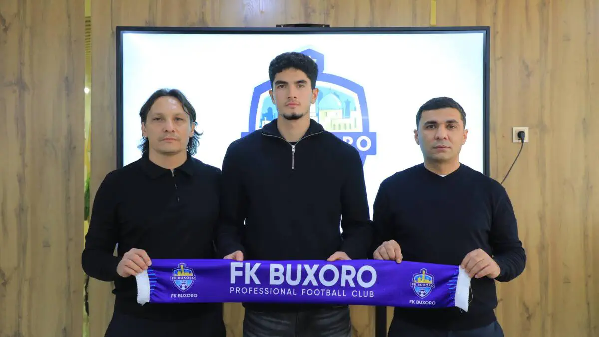 Sherzod Esanov – «Buxoro» futbolchisi