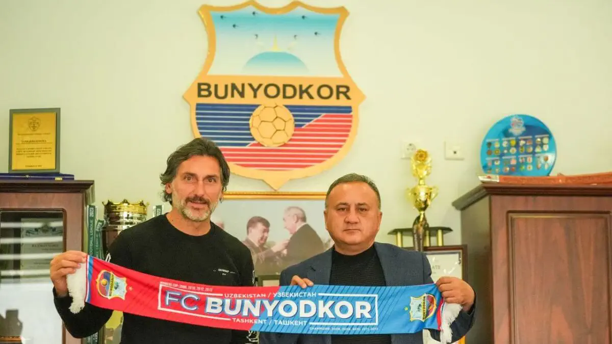 «Bunyodkor» murabbiylar shtabida o’zgarish ro’y berdi