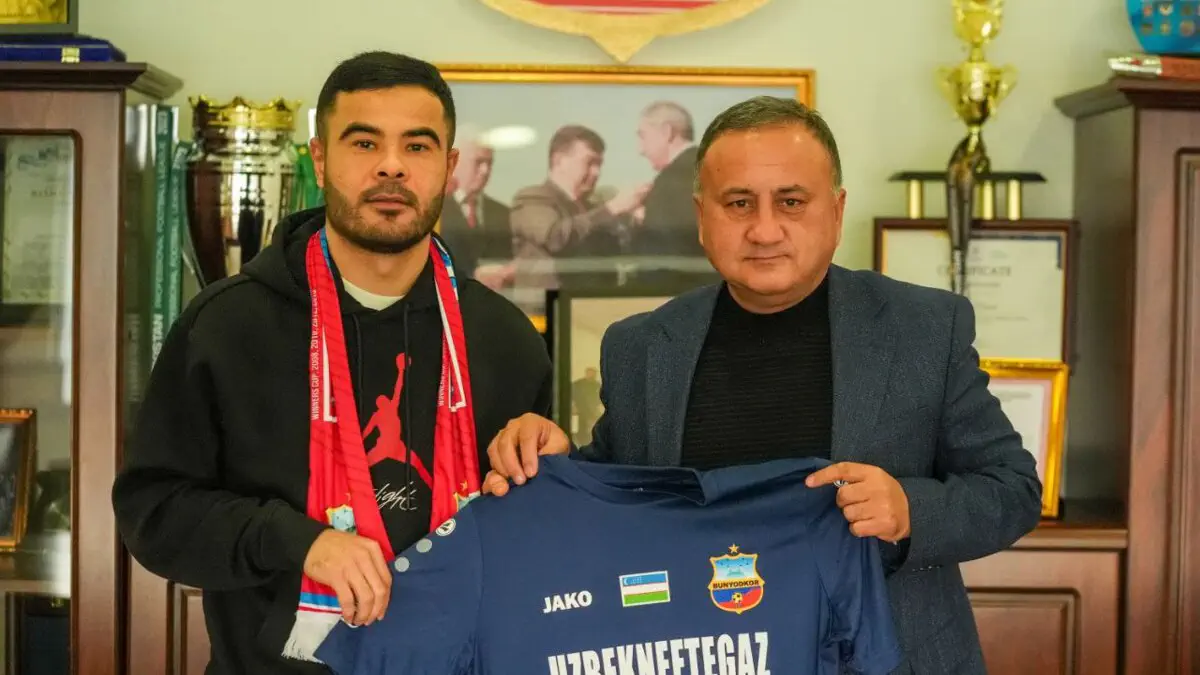 Dilshod Ahmadaliyev «Bunyodkor»ga qaytdi