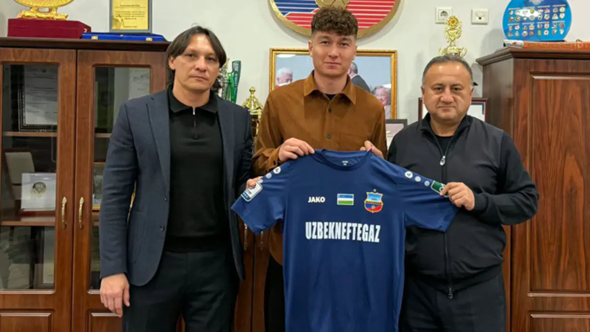 Shahboz Umarov «Bunyodkor» a'zosiga aylandi