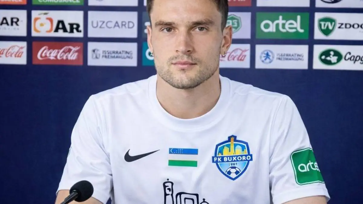 Buxoro professional futbol klubi o‘z safiga yangi futbolchi — serbiyalik markaziy himoyachi Veljko Filipovichni qo‘shib oldi