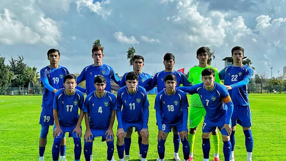 O'rtoqlik o'yini. O'zbekiston U19 jamosi turkiyalik tengqurlariga kichik hisobda mag'lub bo'lishdi