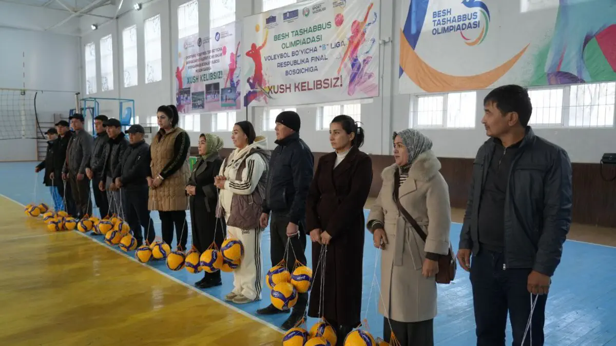 Qashqadaryoda voleybol sportini rivojlantirish bo‘yicha muhim qadam