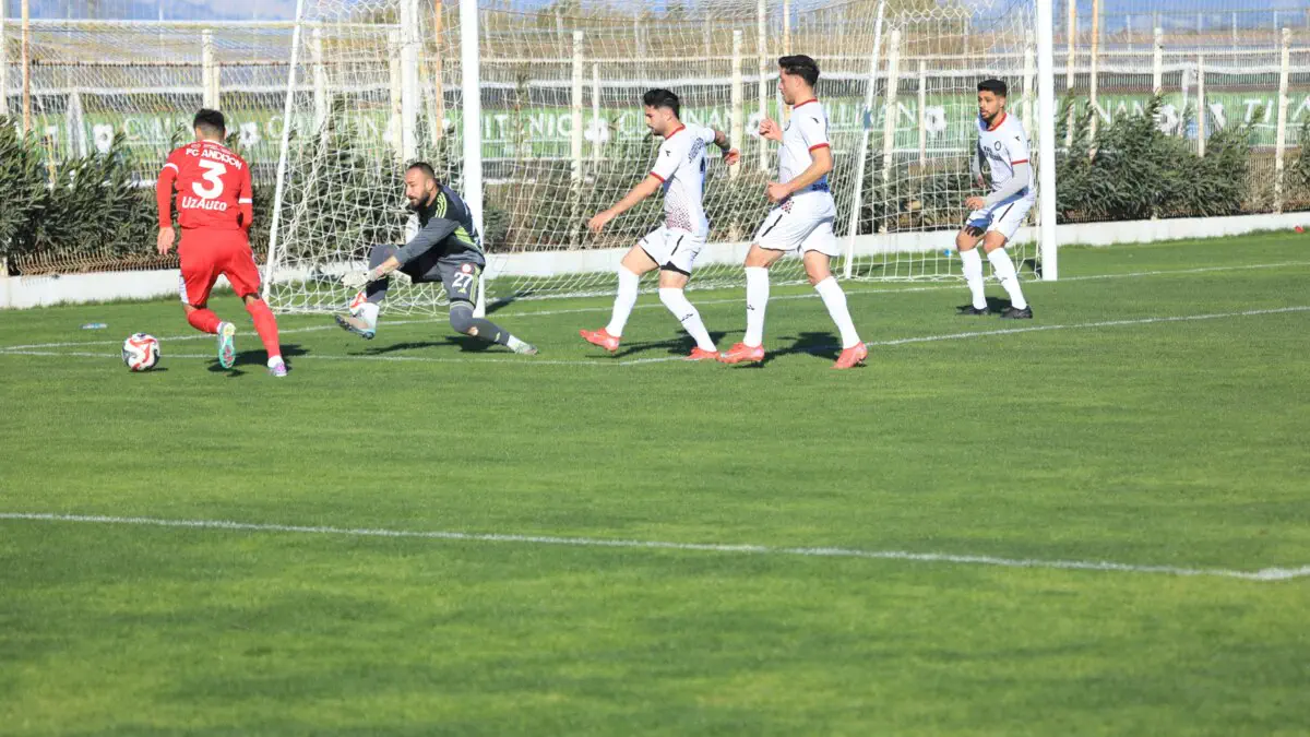 “Andijon” Antaliyadagi yigʻini doirasidagi ilk nazorat uchrashuvini Turkiyaning “Siverek Belediyespor” klubiga qarshi oʻtkazdi
