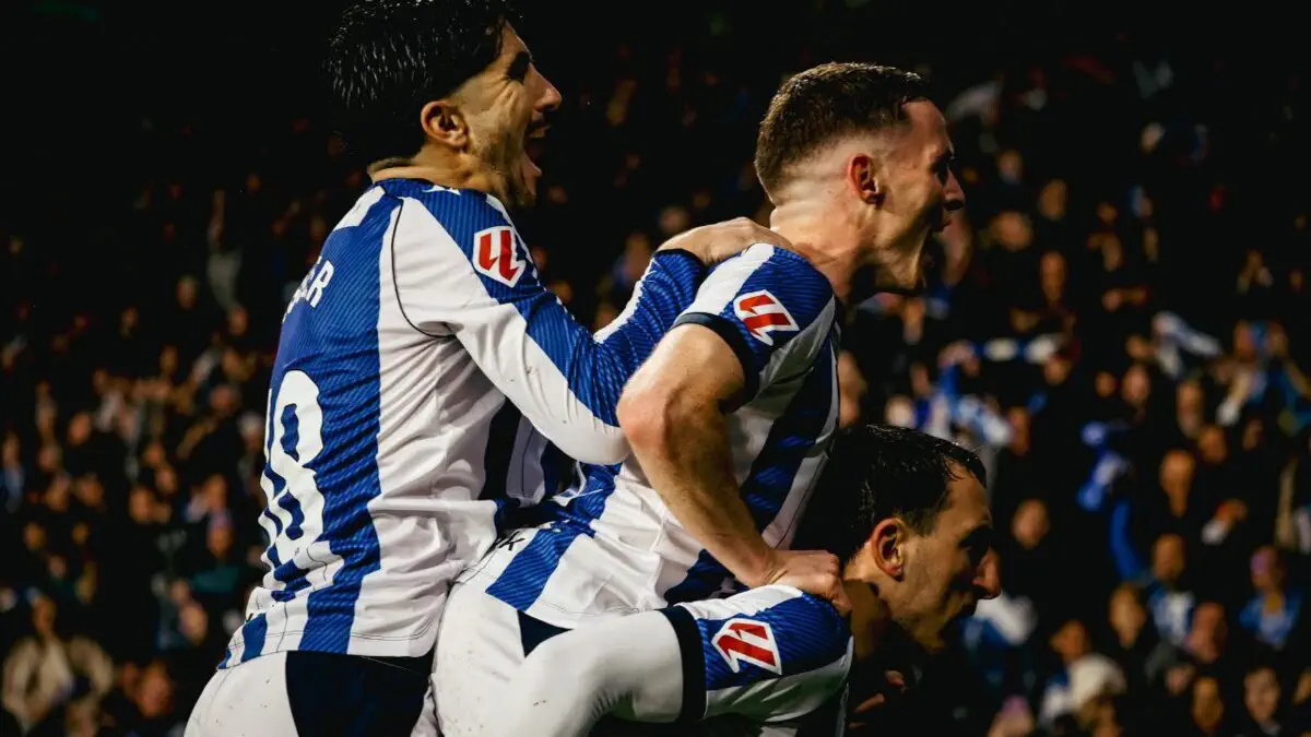 La Liga. Real Sociedad — Barcelona — 2:1 (video sharh)