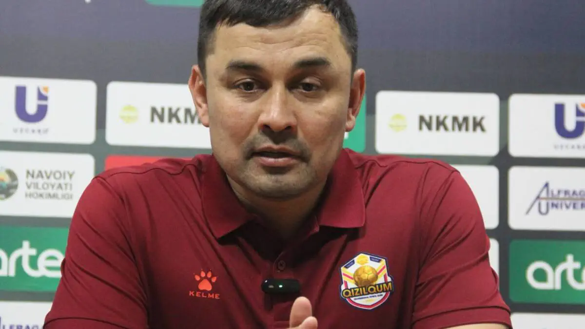 «Qizilqum» bosh murabbiy Rustamov bilan shartnomani uzaytirdi