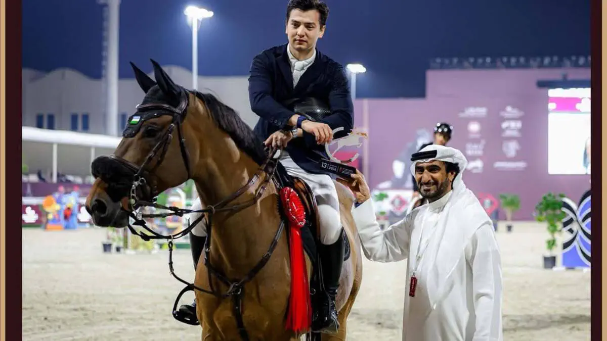 13–16-yanvar kunlari BAAning Abu-Dabi shahrida FBMA sport klubida ot sportining to‘siqlardan sakrash yo‘nalishi bo‘yicha xalqaro musobaqa bo‘ldi