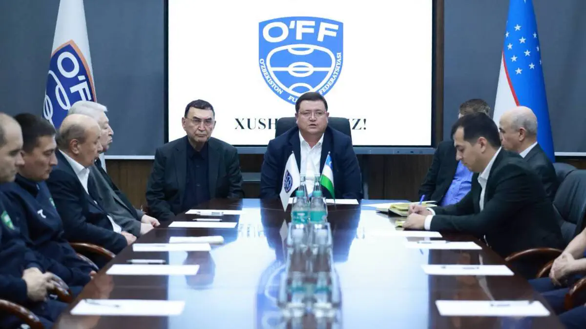 O‘FF prezidenti milliy terma jamoa bilan uchrashdi