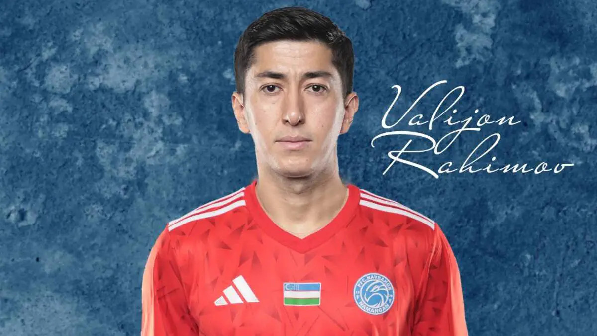 Valijon Rahimov – «Navbahor» futbolchisi