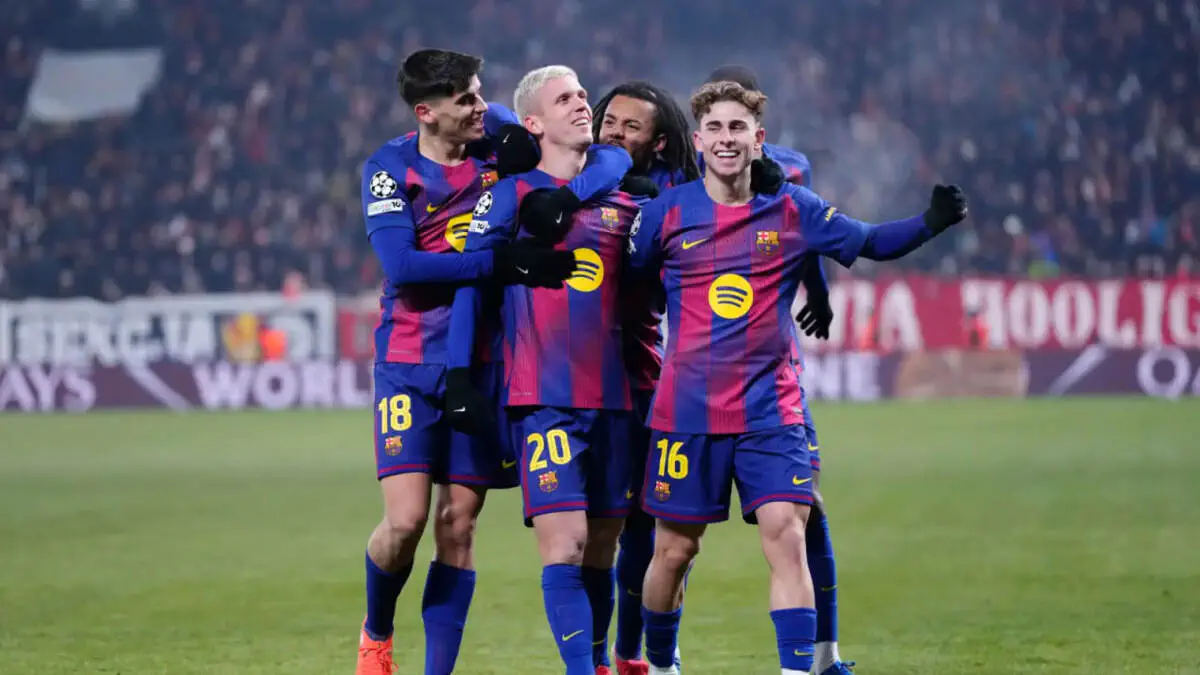 YEChL. Slaviya – Barselona 2:4 (video sharh)