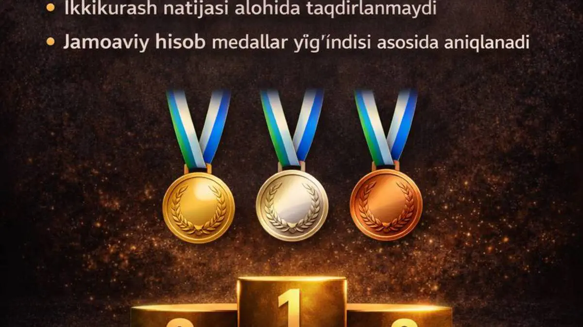  2026-yildan O‘zbekiston chempionatlarida yangi tartib: taqdirlash tizimi yangilandi