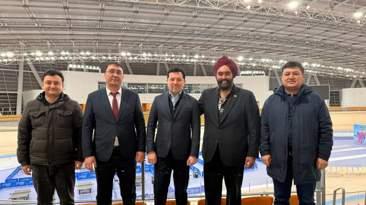 Osiyo velosport konfederatsiyasi prezidenti Dato' Amarjit Singh Toshkentga yetib keldi