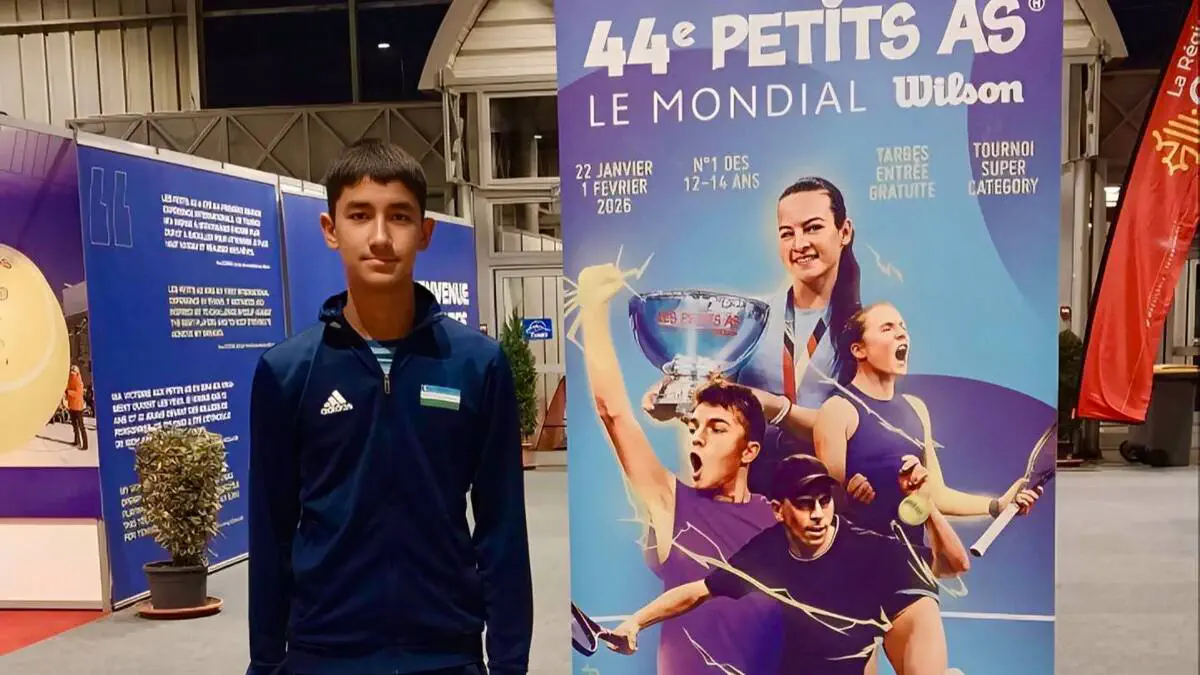 Tennis. Saidaslam Farhodov Fransiyadagi nufuzli turnirda ishonchli start oldi