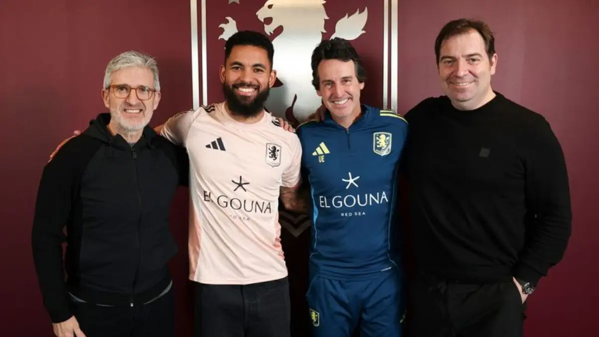 Rasman: Duglas Luis «Aston Villa» futbolchisi