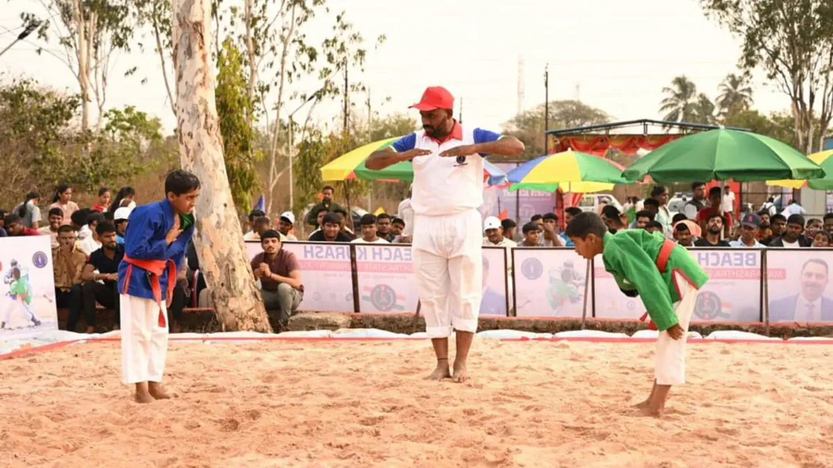 Hindistonning Maharashtra shtatida sohil kurashi bo‘yicha ochiq chempionat g‘oliblari aniqlandi