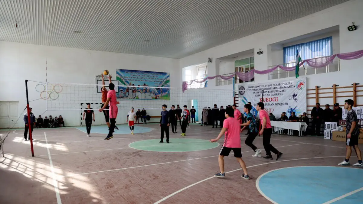 Buxoro viloyati IIB boshlig‘ining kubogi uchun voleybol sport turi bo‘yicha tuman bosqichi ko‘tarinki ruhda va yuqori saviyada tashkil etildi