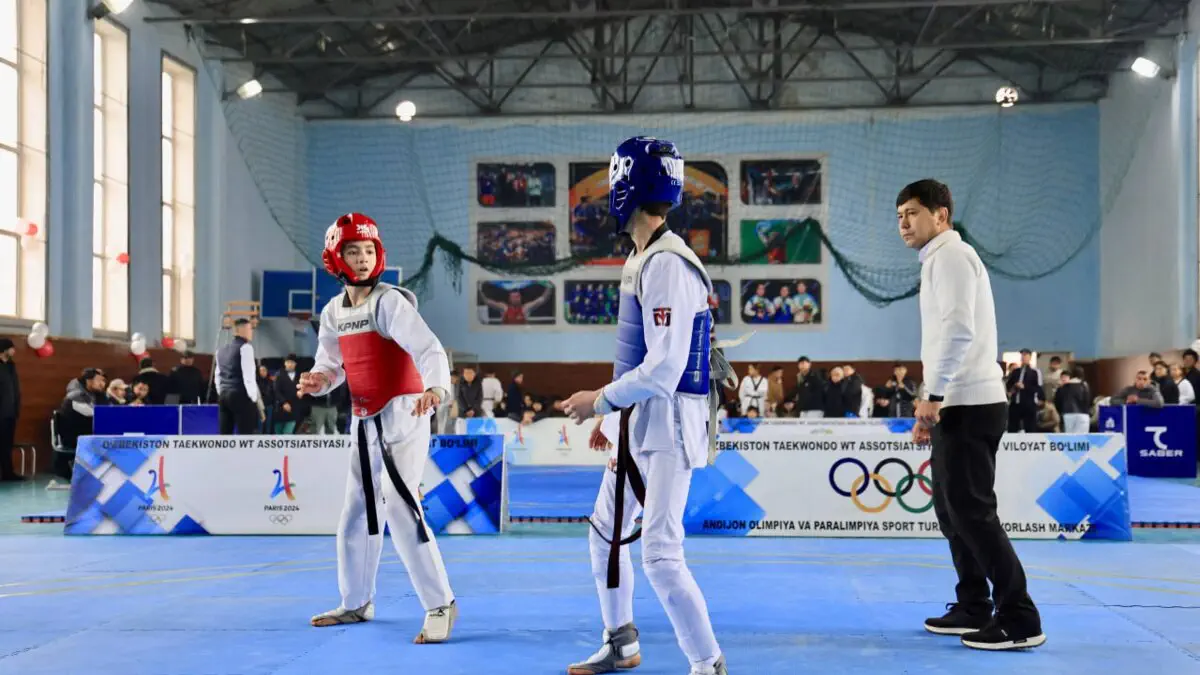 Andijonda Hokim olimpiadasi musobaqasi doirasida taekvondo WT bellashuvlari o'tkazildi