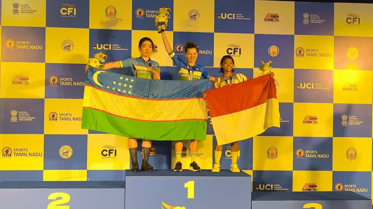 Velosportchilarimiz Osiyo kubogining navbatdagi kunida 3 ta medal jamgʻarishdi