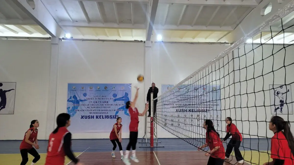 Voleybol. U-19 qizlar o‘rtasida Xorazm viloyati bosqichi musobaqasi yakunlandi
